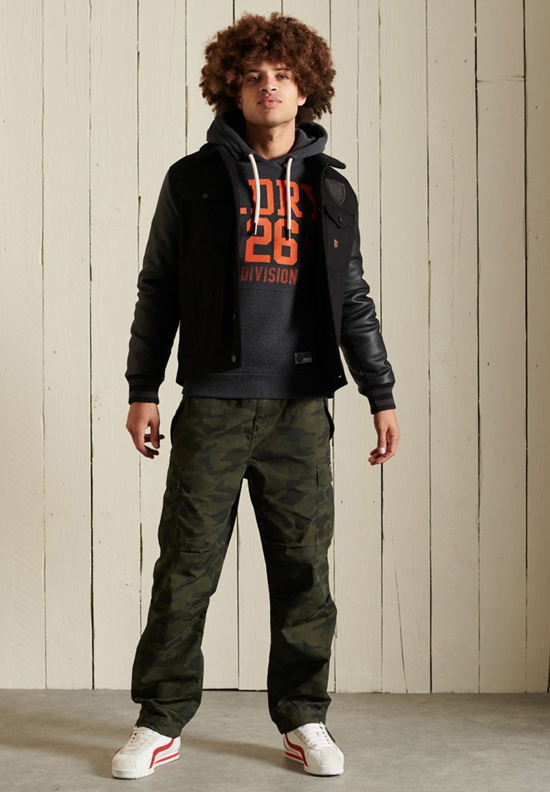 Herren Kapuzenpullover | Superdry Kapuzenpullover charcoal marl/dunkelgrau - MU92789 Herren Kapuzenpullover | Superdry Kapuzenpullover charcoal marl/dunkelgrau - MU92789