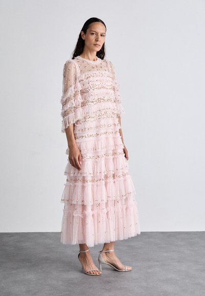 Needle & Thread EMILY ANKLE GOWN - Gallakjole - dusk pink/caramel