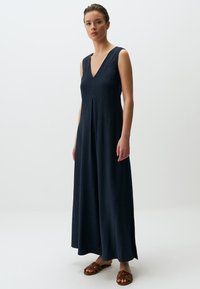 Jimmy Key LOOSE FIT LINEN JUMPSUIT - Jumpsuit - dark blue