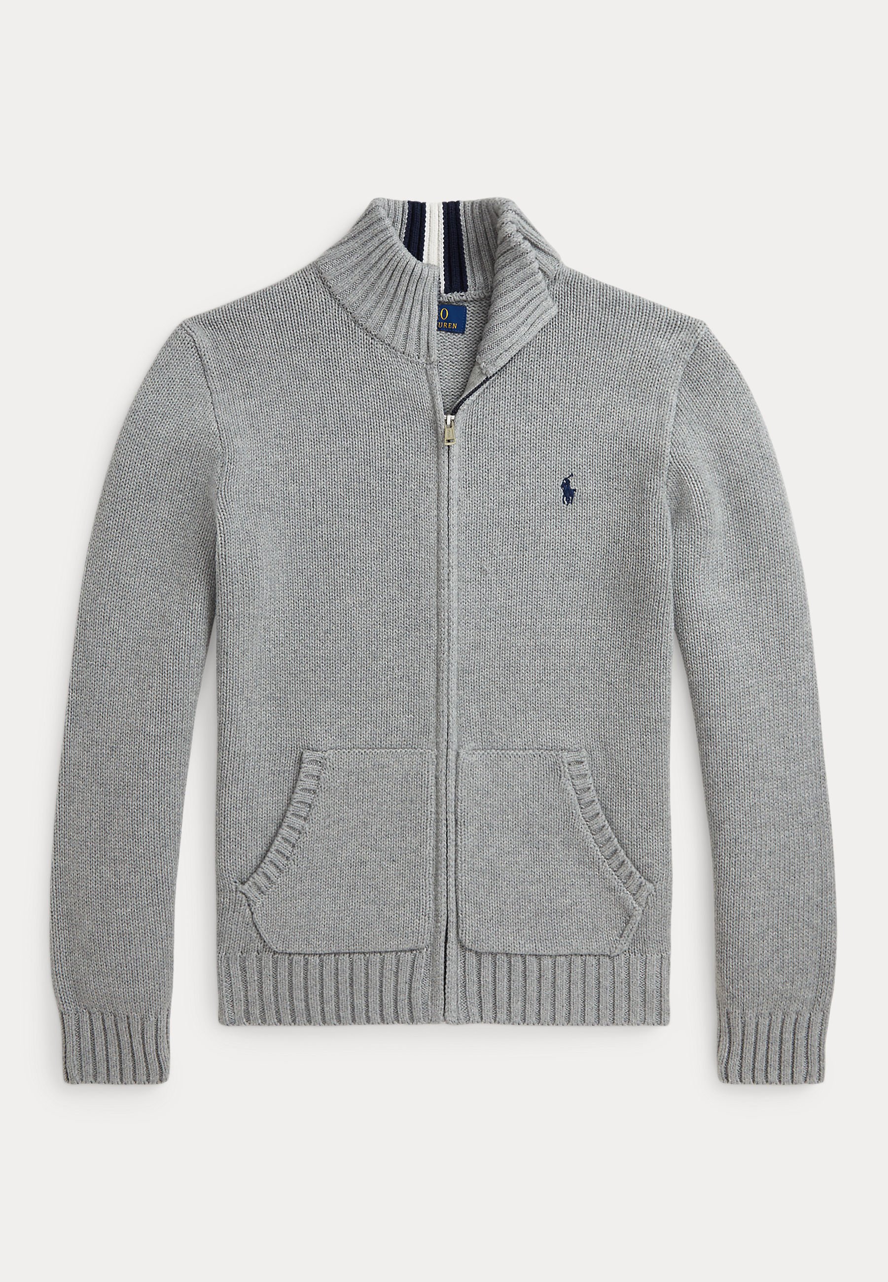 Polo Ralph Lauren COTTON FULL ZIP JUMPER - Casaco de malha