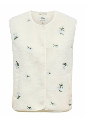 JDY, TEDDY GILET JDYSIMINA TEDDY GILET - Smanicato - marshmallow
