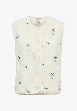 JDY, TEDDY GILET JDYSIMINA TEDDY GILET - Smanicato - marshmallow