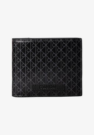 Calvin Klein, EMBLEM COATED BILLFOLD - Peňaženka - black