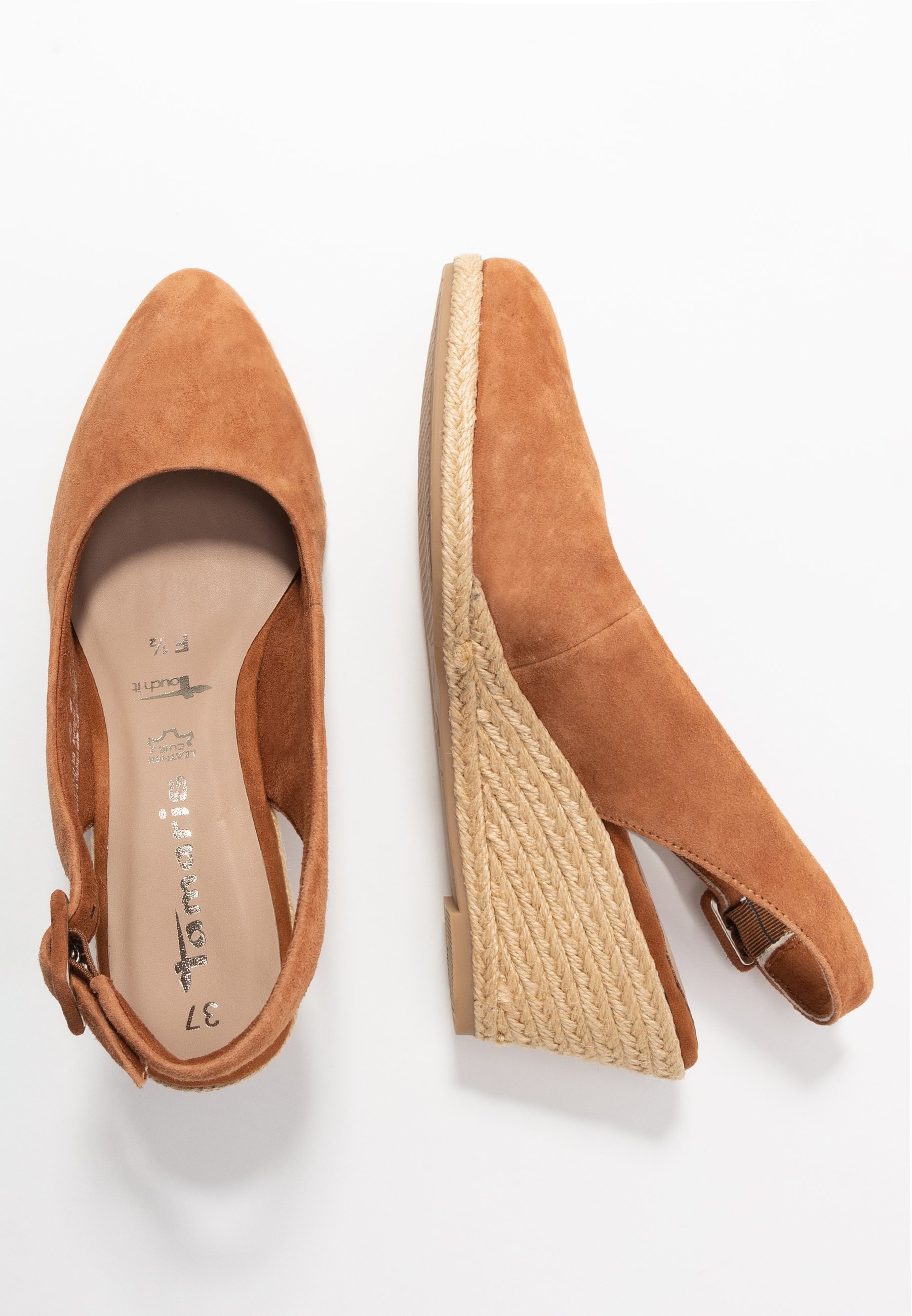 Evans WIDE FIT FYDE HESSIAN WEDGE SHOE - Kiler - spice Evans WIDE FIT FYDE HESSIAN WEDGE SHOE - Kiler - spice