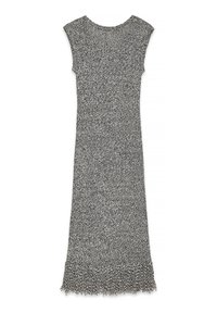 FRINGE MIDI  - Strickkleid - black