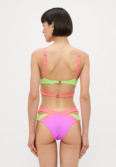 Agent Provocateur MAZZY BOTTOM  - Spodní díl bikin - pink/green/purple