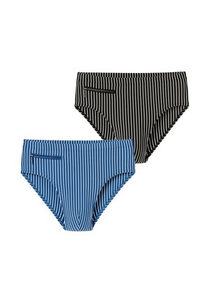 OCEAN 2-PACK - Slip de bain - blau/schwarz