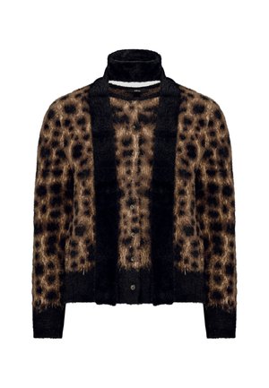 zero, Gilet - patch black brown