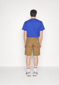 Carhartt WIP SINGLE KNEE SHORT DEARBORN - Shorts - hamilton brown rinsed