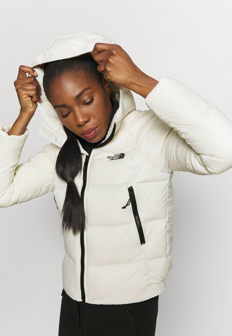 The North Face Hyalite Hoodie Down Jacket Vintage White Off White Zalando Co Uk