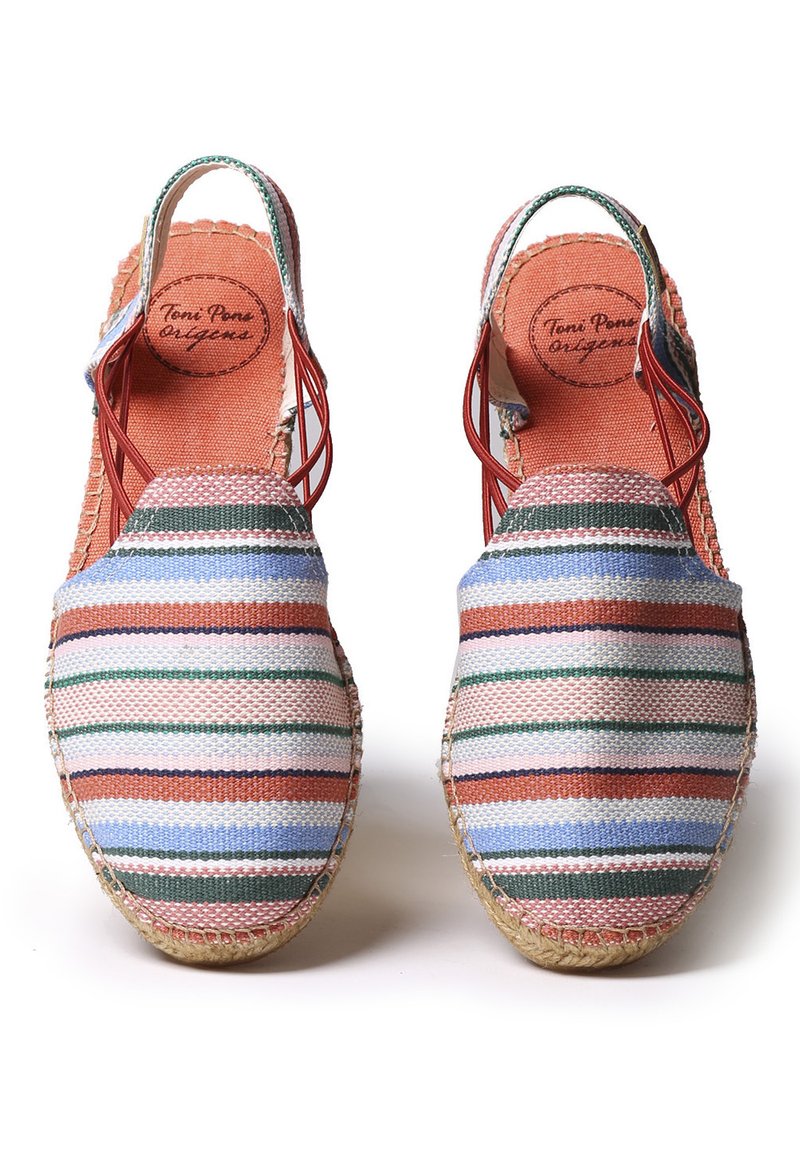 Damen Halbschuhe | Toni Pons NORMA Espadrille coral/blue/koralle - ZK79173 Damen Halbschuhe | Toni Pons NORMA Espadrille coral/blue/koralle - ZK79173