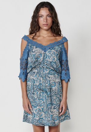 Koroshi KOROSHI - Day dress - turquesa turquoise