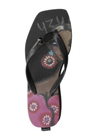 Uzurii BEACH PRINTED CLAUDIA - Tongs - black