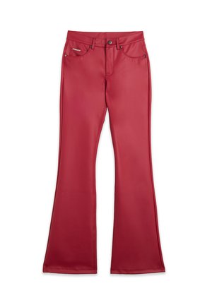 FLARE IN CON VITA REGULAR - Pantaloni - red