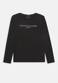 Tommy Hilfiger ESSENTIAL TEE - Langarmshirt - black