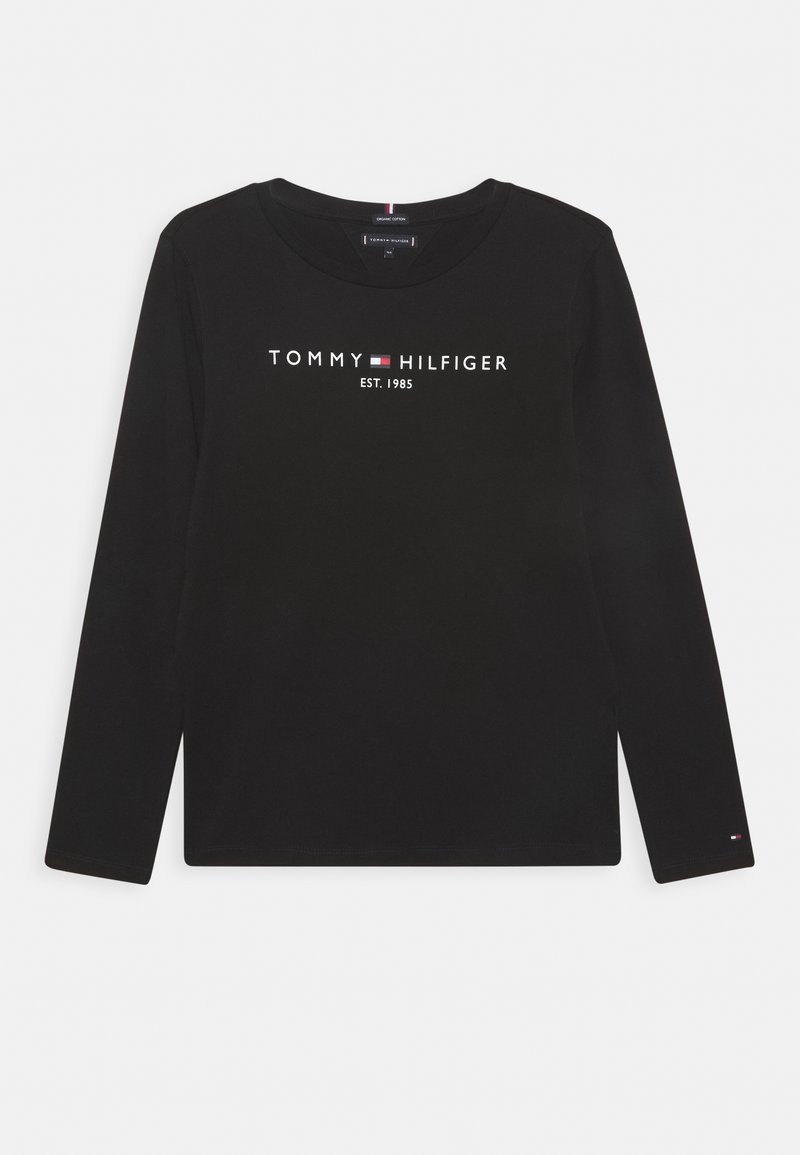 Tommy Hilfiger ESSENTIAL TEE - Langarmshirt - black
