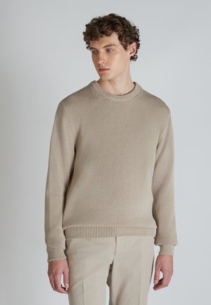 ZANONE - Strickpullover - sand