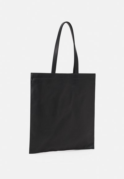 MOSCHINO DOUBLE SMILE LOGO UNISEX - Saco de mão - black