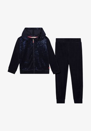 Sweat à capuche zippé - indigo blue