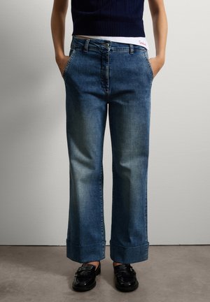 WIDE-LEG - Wide Leg - blue