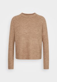 Pieces Strickpullover - light brown