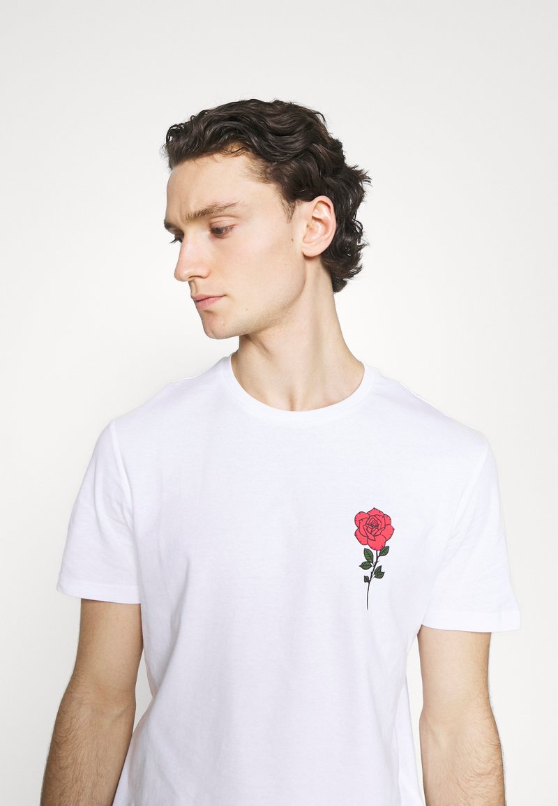 Herren T-Shirts basic | YOURTURN T-Shirt print white/weiß - WP70731 Herren T-Shirts basic | YOURTURN T-Shirt print white/weiß - WP70731