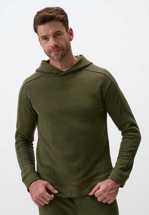 LONG SLEEVE - Kapuzenpullover - khaki