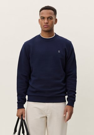 Les Deux CORE CONTRAST - Φούτερ - dark navy