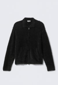 ZIP-THROUGH - Gilet - black