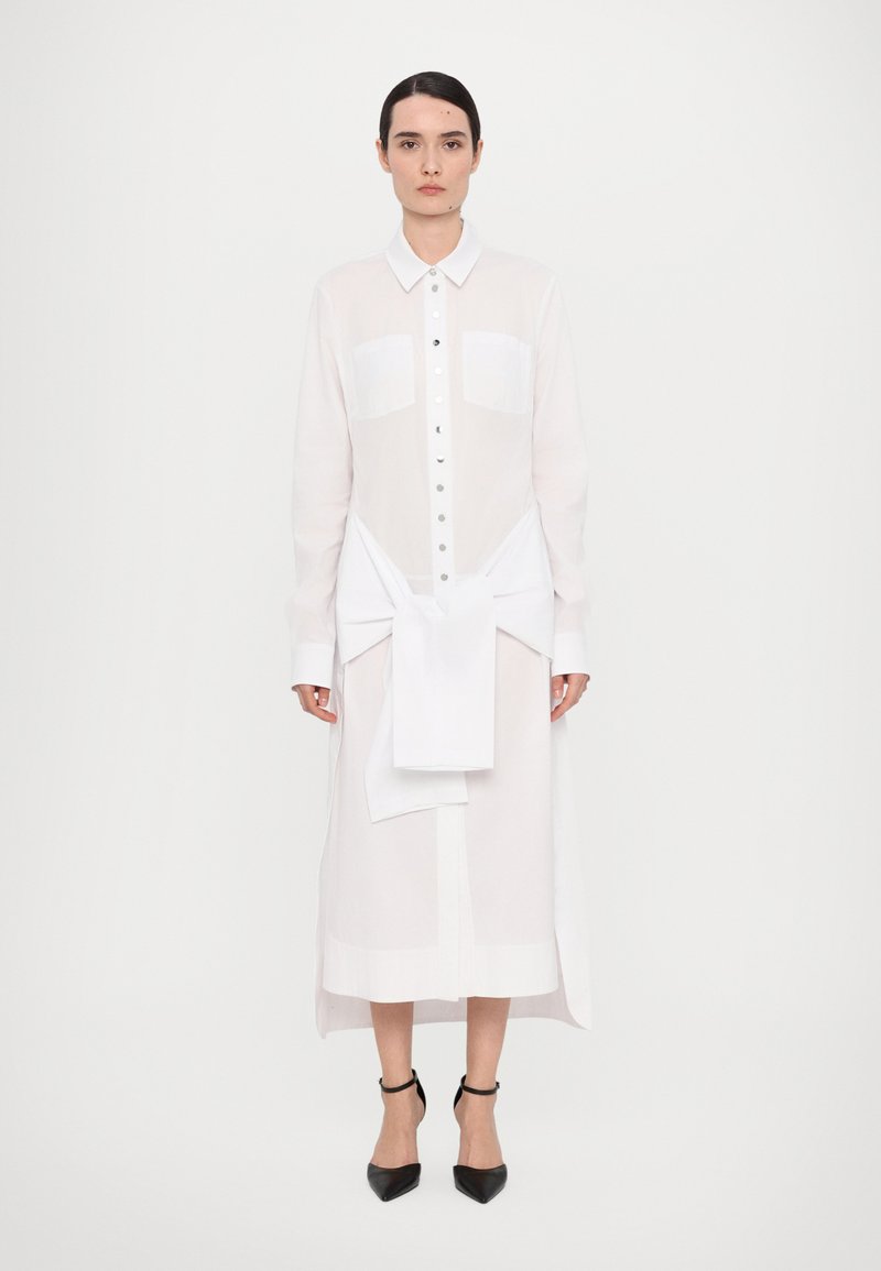 Rabanne Rochie maxi - white