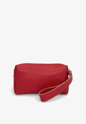OH MY BAG, TROUSSE EN CUIR GRAINÉ ELORA - Trousse - rouge