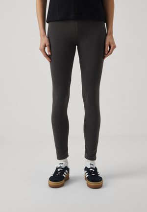 2 PACK  - Legíny – nohavice - black/mottled dark grey