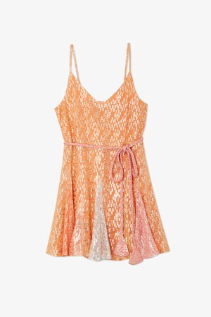 Never Fully Dressed DESERT SUNRISE RIRI MINI DRESS - Kjole - orange