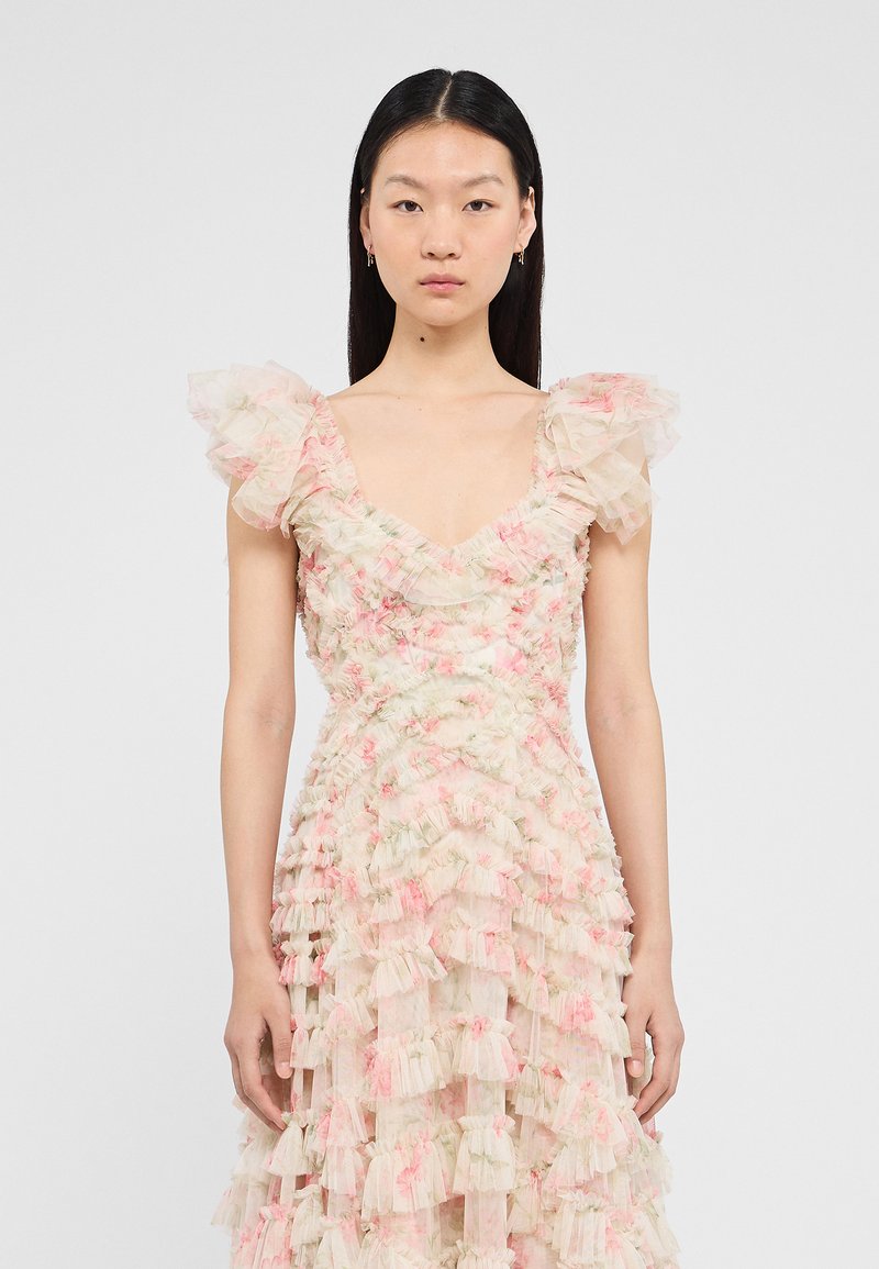 Needle & Thread SUMMER POSY LOLA BACKLESS BALLERINA DRESS - Cocktail dress / Party dress - moonshine/coral