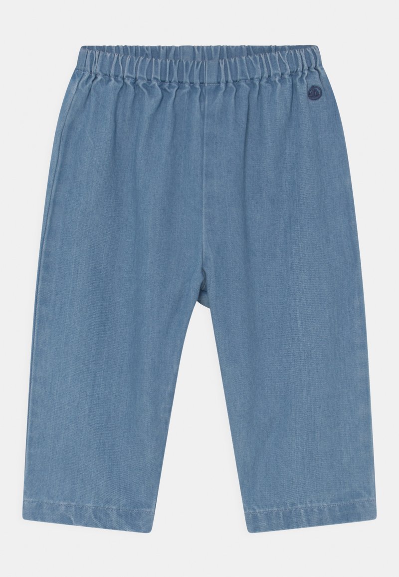 Petit Bateau PANTALON - Calças de ganga de corte relaxado - blue