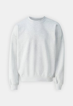 Sweatshirt - mottled light grey
