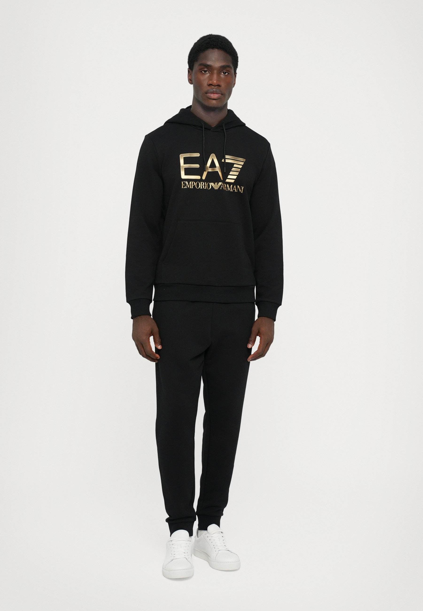 EA7 Emporio Armani TRAIN LOGO SERIES HOODIE - Sweatshirt com capuz