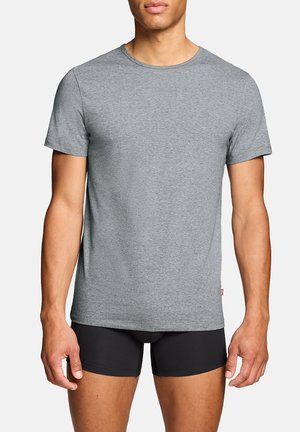 Levi's®, LEVI’S HERREN T-SHIRT 4-ER PACK MEN HERREN UNTERHEMD RUND-AUSSCHNITT  - Unterhemd/-shirt - navy   grey melange