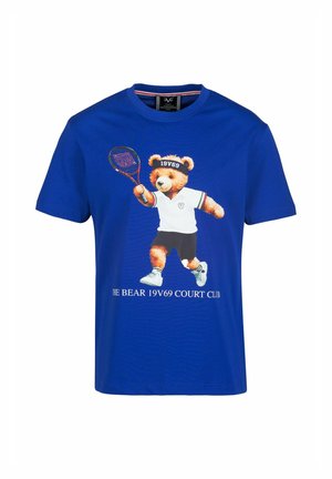 RAFAEL TENNIS TEDDY - Print T-shirt - azzurro