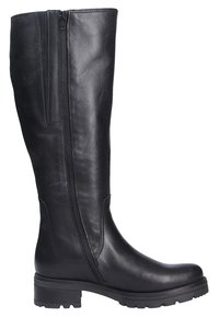 Gabor Plateaustiefel - schwarzmicro