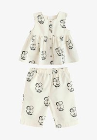 Sélectionné, black white floral baby printed