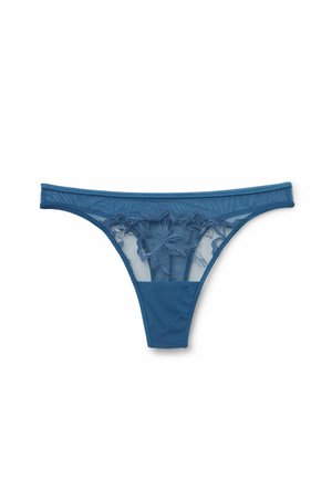 Tezenis, BRASILIAN FLOWER DESIRE - Tanga - blue