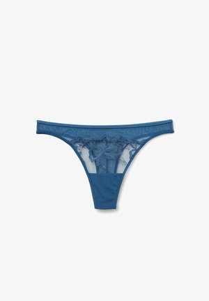 Tezenis, BRASILIAN FLOWER DESIRE - Tanga - blue