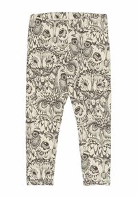 Soft Gallery PAULA  NOOS - Leggings - cream aop owl