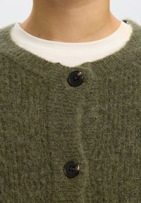 Selected SLFLULU - Chaqueta de punto - kalamata melange
