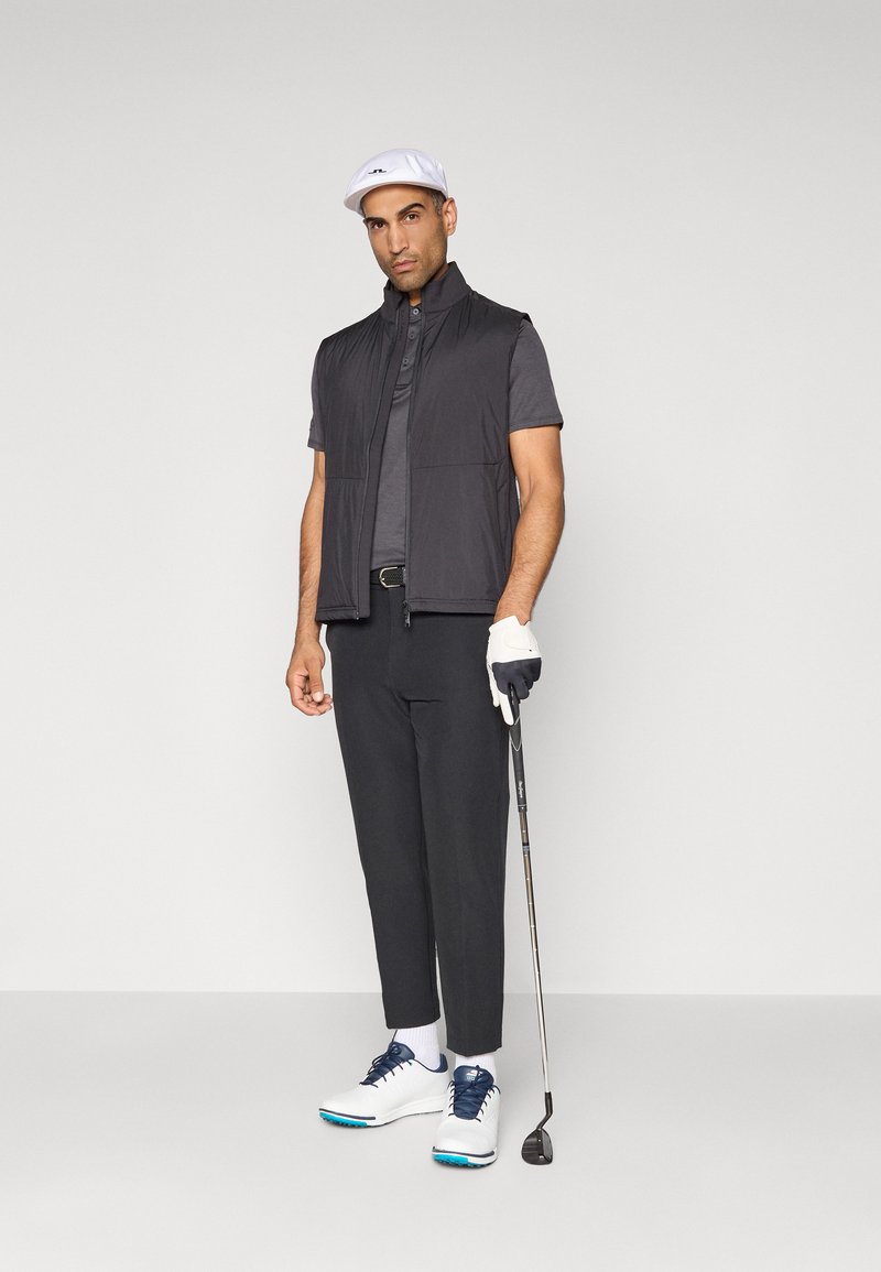 Veste De Golf Homme Callaway Matelassée, Zippée, Noire/gris, Manches Longues - Taille XXL - Occasion