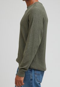 Lee Strickpullover - mottled green