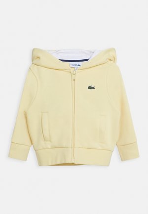 HOODED UNISEX - Sweat zippé - napolitan yellow/white