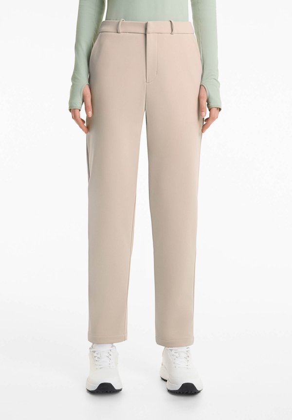 WARM INTERIOR GOLF - Stoffhose - camel