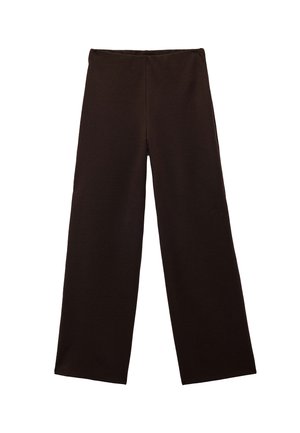WIDE LEG  - Broek - brown